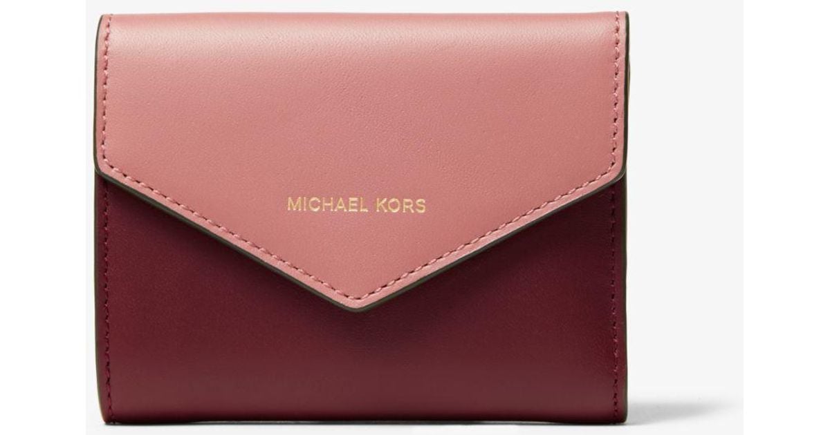 small leather envelope wallet