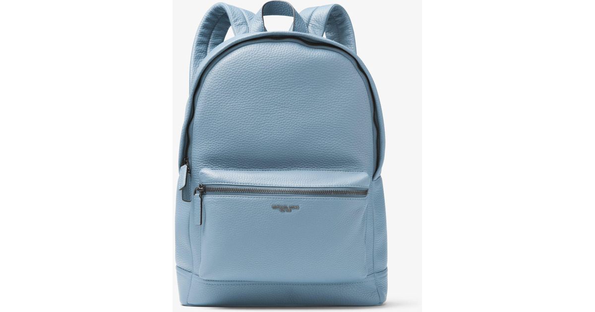 michael kors mens bryant leather backpack