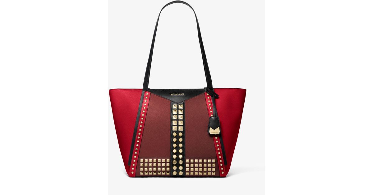 michael kors whitney red