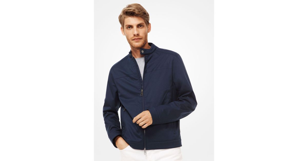 michael kors racing jacket