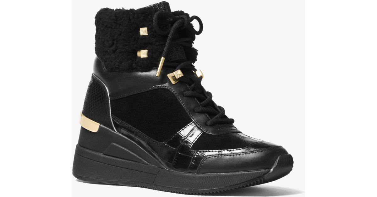 michael kors high top trainers
