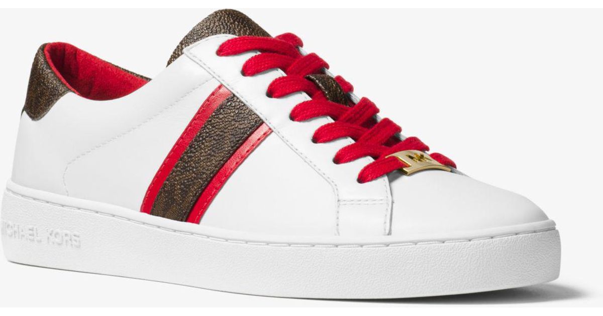 irving leather sneaker