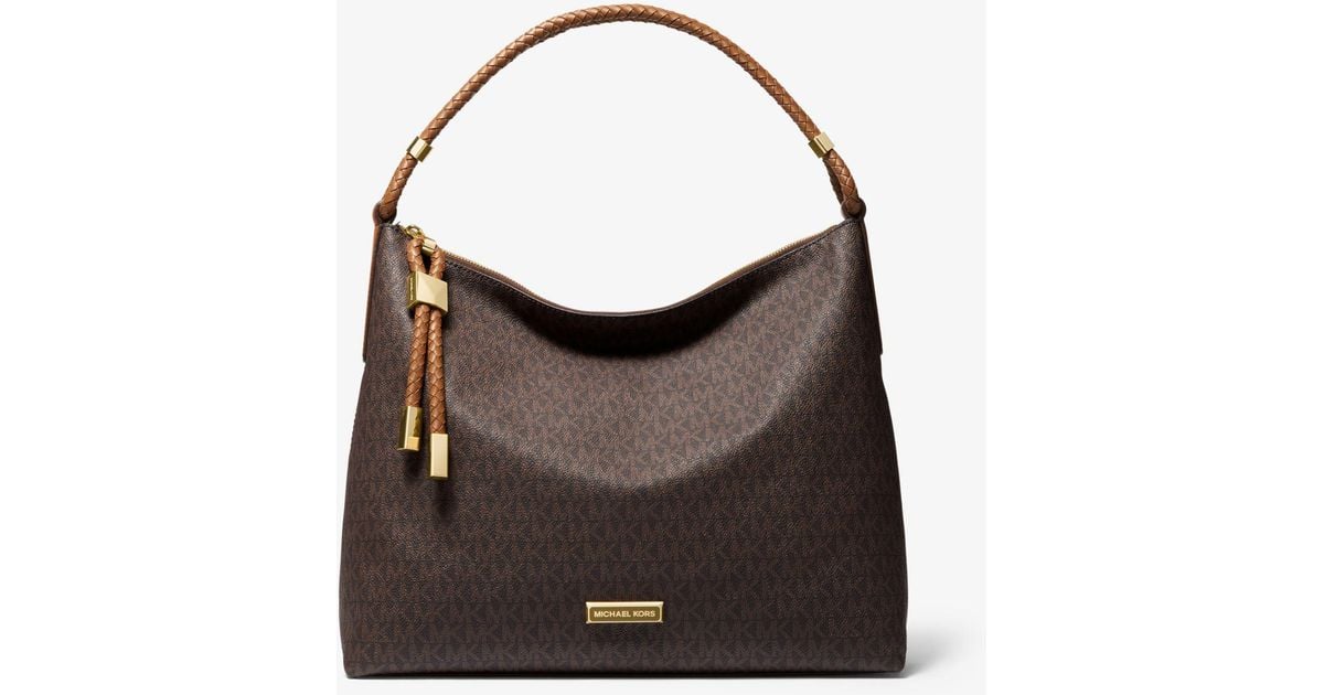 Michael michael kors lexington large logo crossbody bag sales