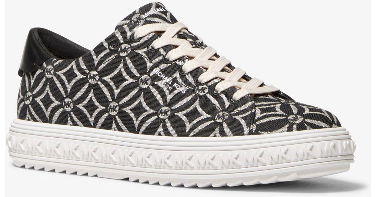 grove logo jacquard sneaker