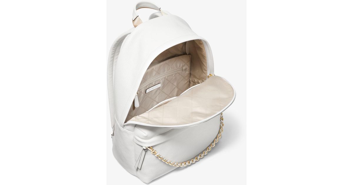 Slater large sale pebbled leather backpack