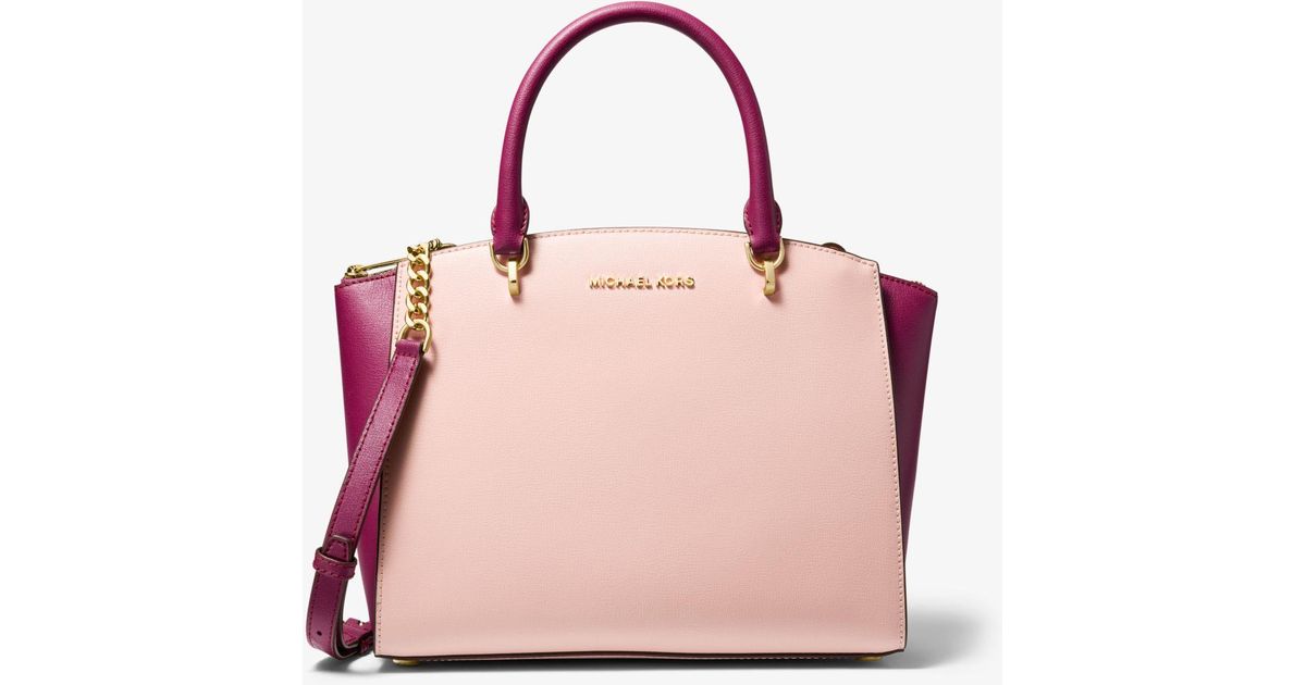 ellis large leather satchel