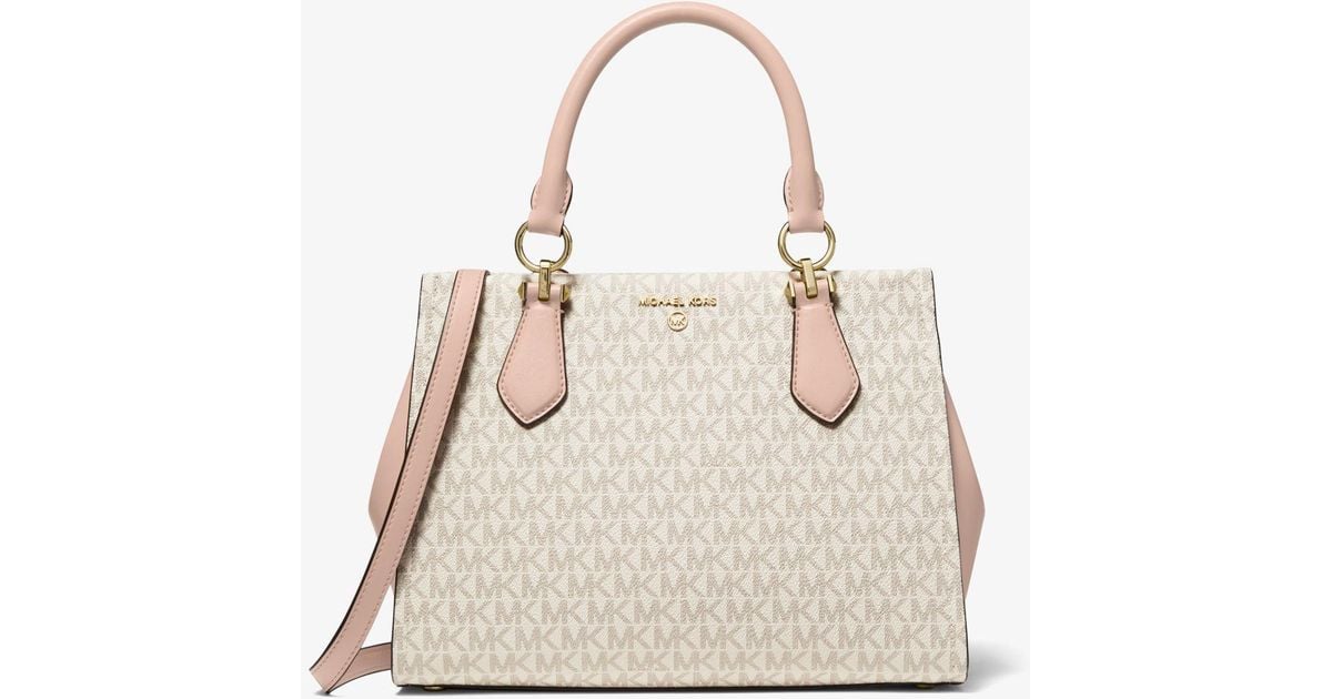 Bolso satchel Marilyn mediano con logotipo de Michael Kors de color Rosa |  Lyst