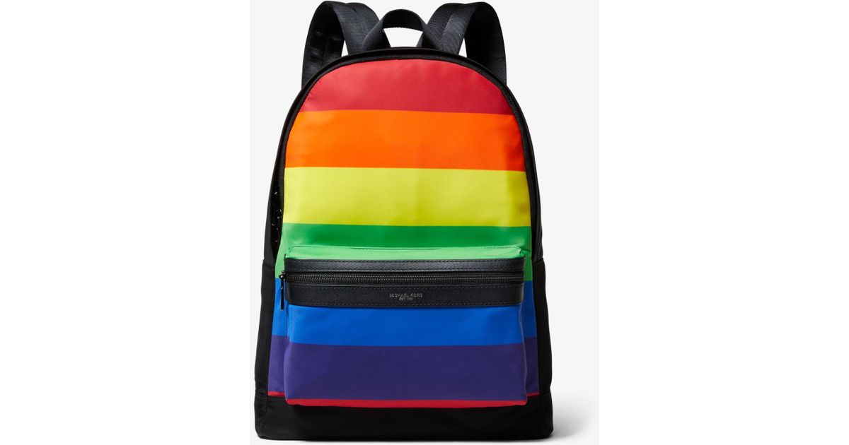 michael kors backpack rainbow