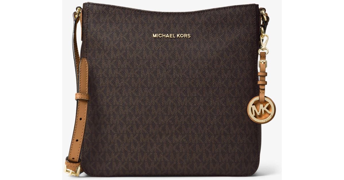 Michael Kors Michael Signature Jet Set North South Travel Messenger Bag
