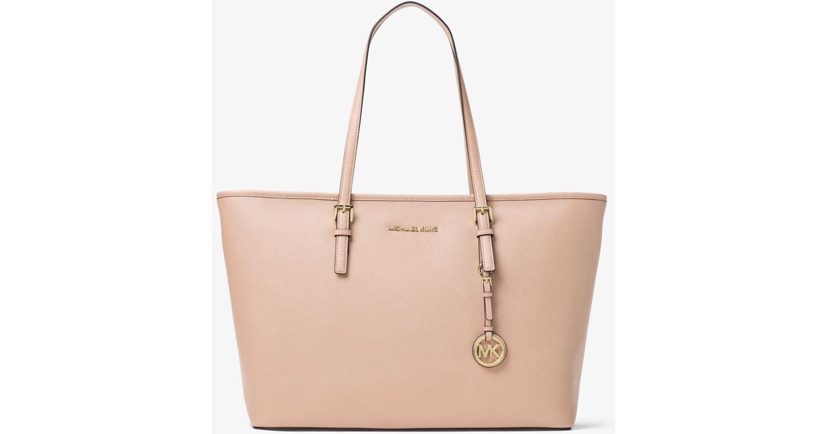 michael kors soft pink tote