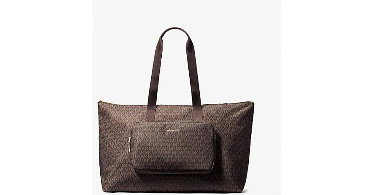 トートバッグ MICHAEL MICHAEL KORS BIG TANNER TOTE BAG Tanner Large Logo Reversible Packable Tote Bag | Michael