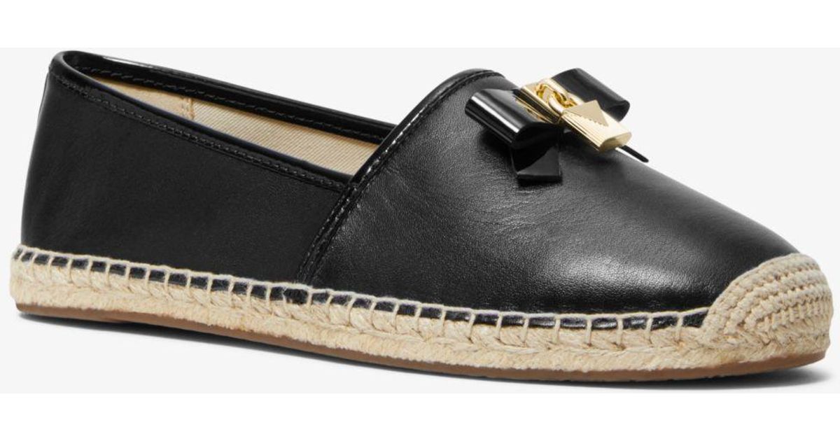 Michael Kors Leather Espadrilles Online Sale, UP TO 61% OFF