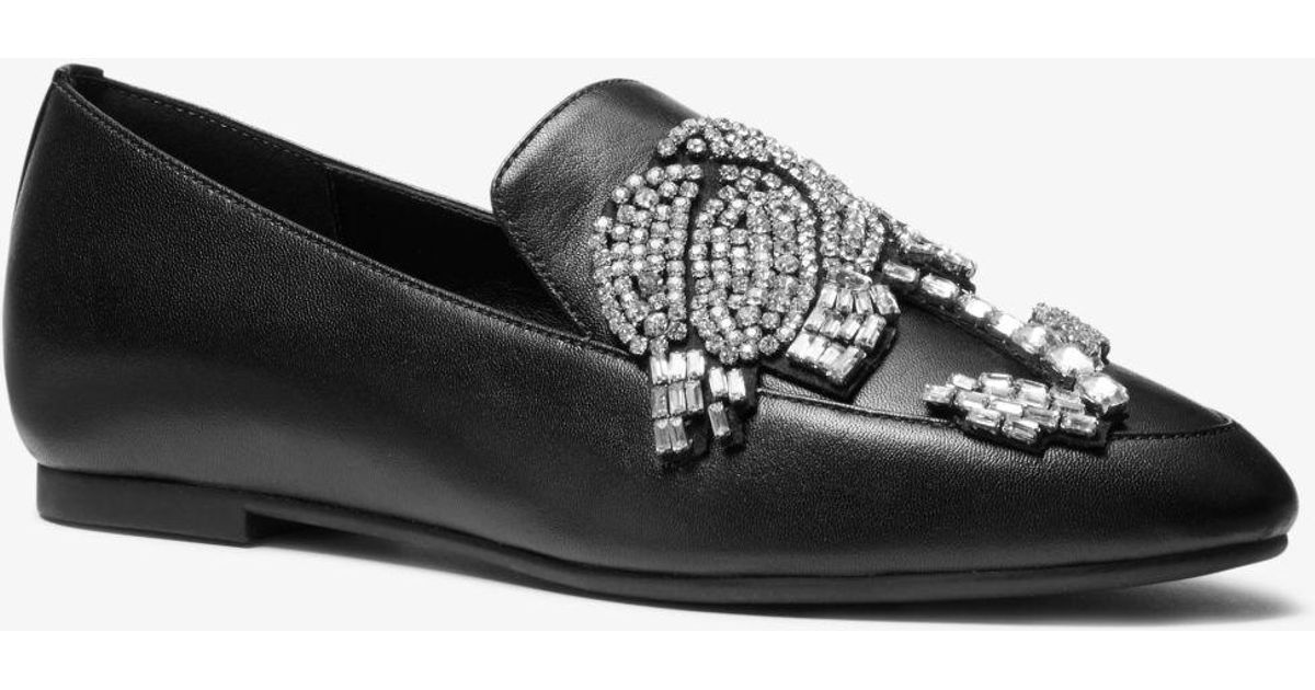 viera embellished leather loafer