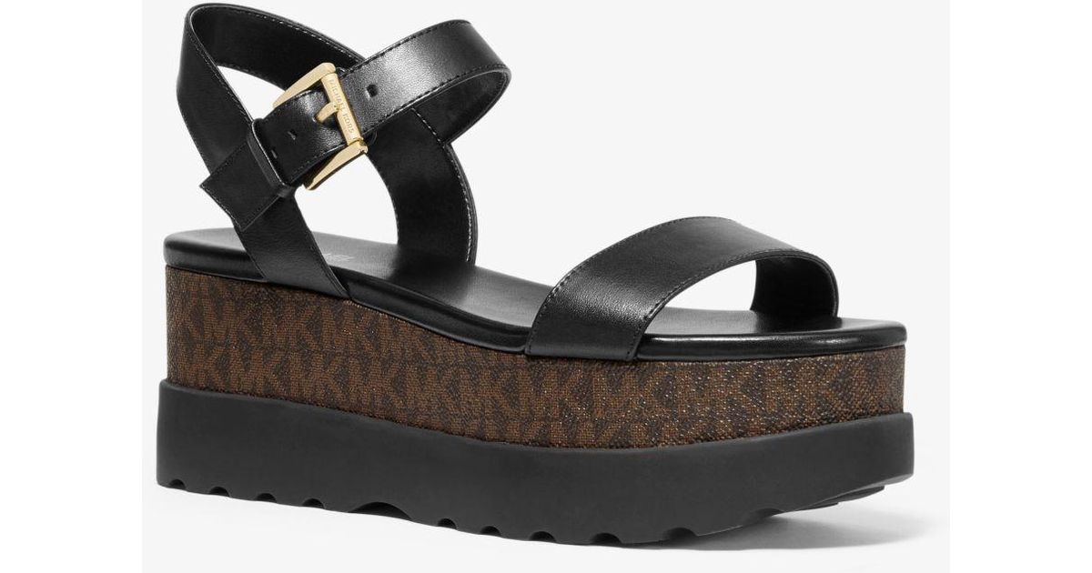 michael kors marlon platform sandals