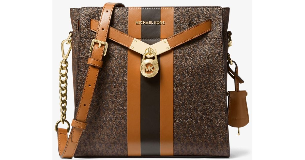Nouveau hamilton large logo messenger bag deals