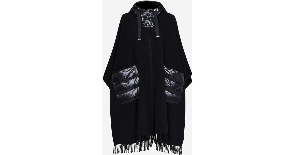 Herno Resort Easy Cape in Black | Lyst