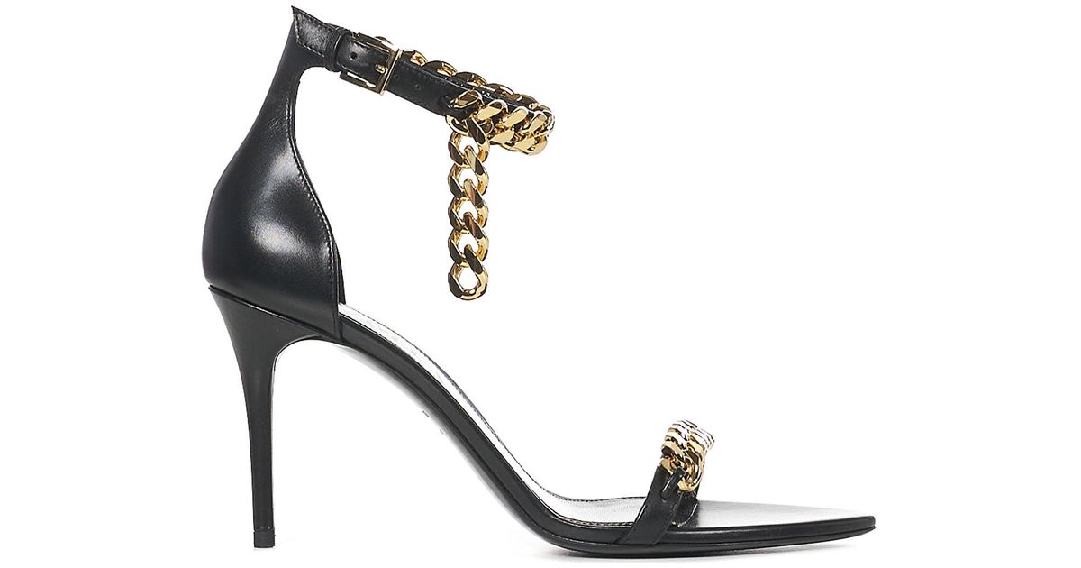 Tom Ford Leather Sandals Black in White - Save 60% | Lyst UK