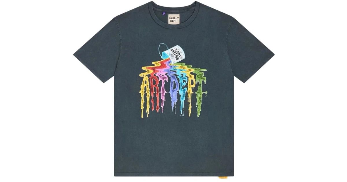 Tシャツ・カットソー GALLERY DEPT Men Tops AST 10004 NAVY BLUE CHATEAU-RANCH-TEE---CRT-10245-