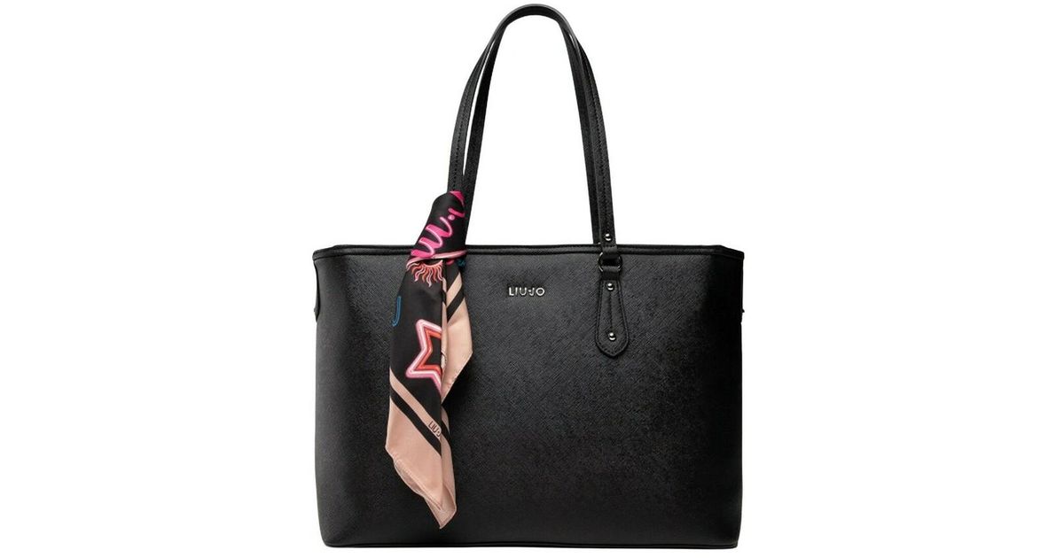Borsa A Spalla Liu Jo donna in similpelle con foulard AA2191 E0087