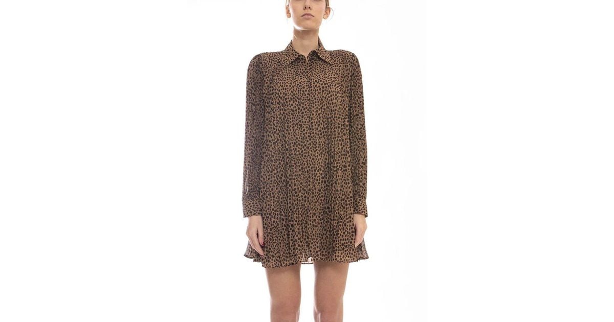 Michael Kors Short Dresses in Brown Lyst UK
