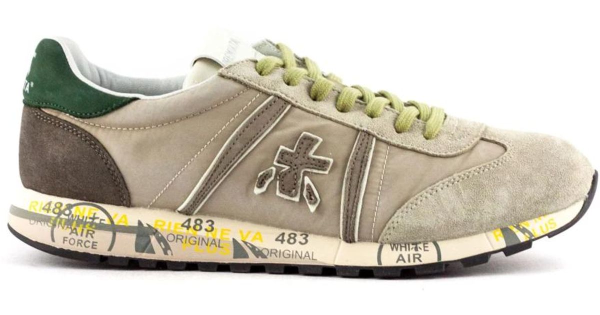Premiata Men's Sneaker Bsktclay White