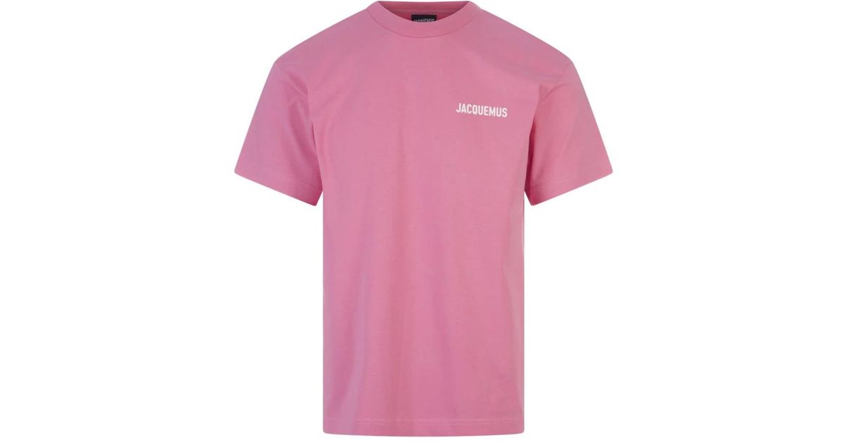 jacquemus t shirt pink