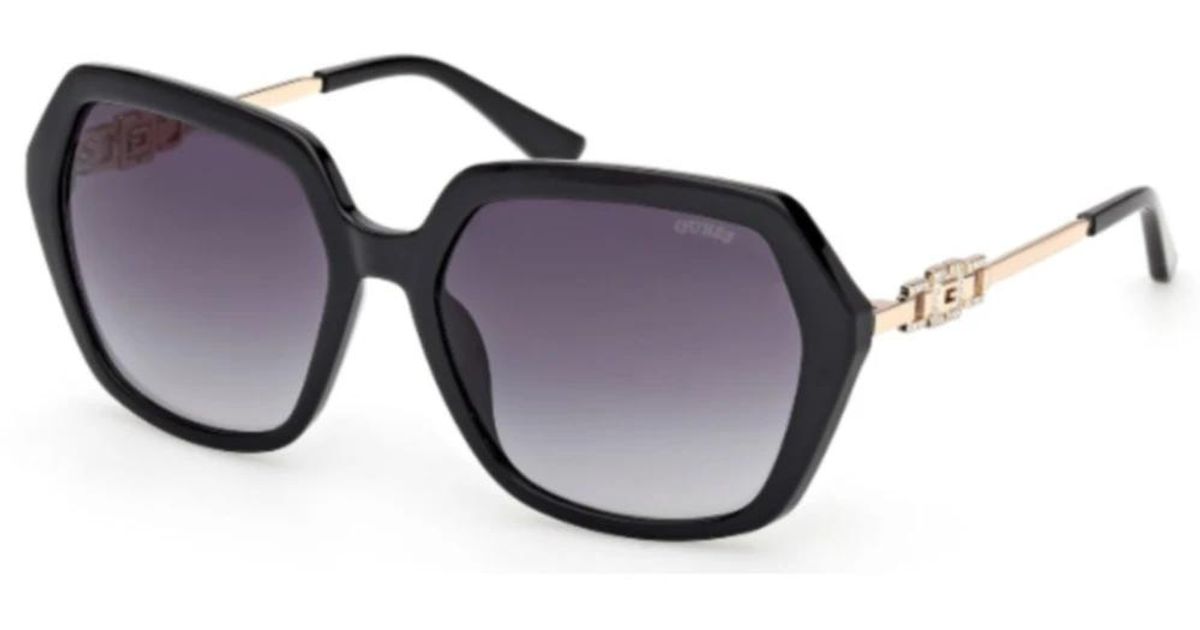 Guess Purple Plastic Sunglasses