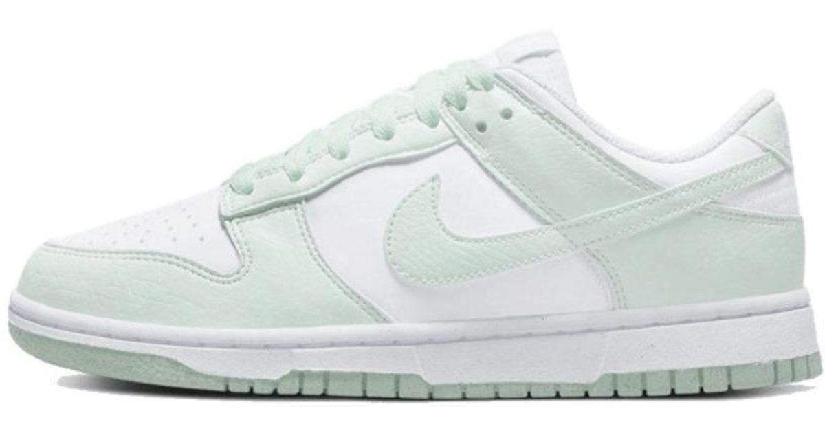 mint and white dunks