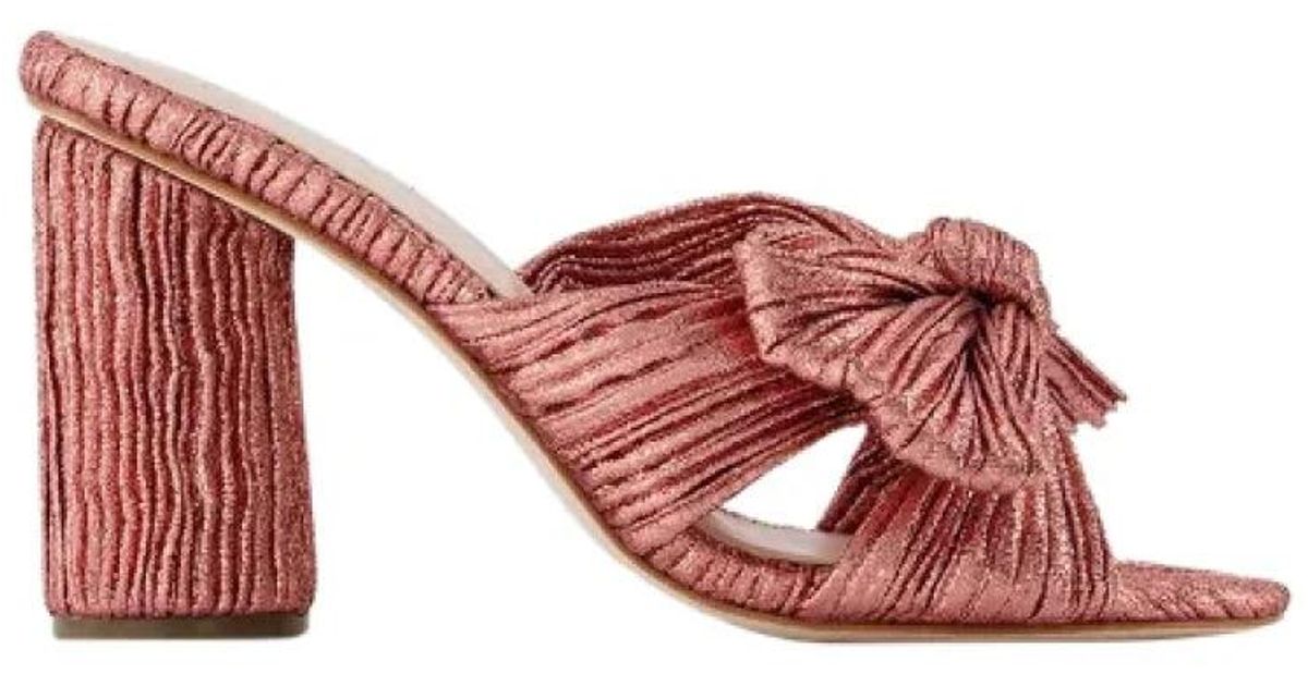 loeffler randall pink mules