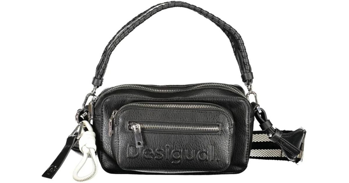 Desigual Black Polyethylene Handbag