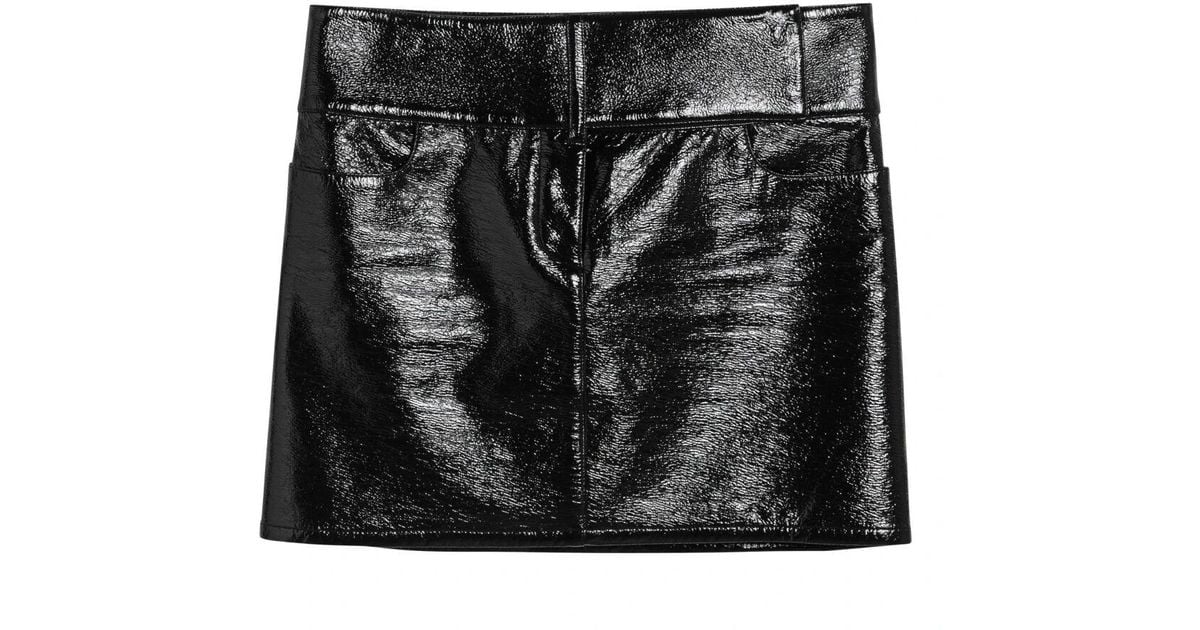 Courreges Short Skirts in Black | Lyst