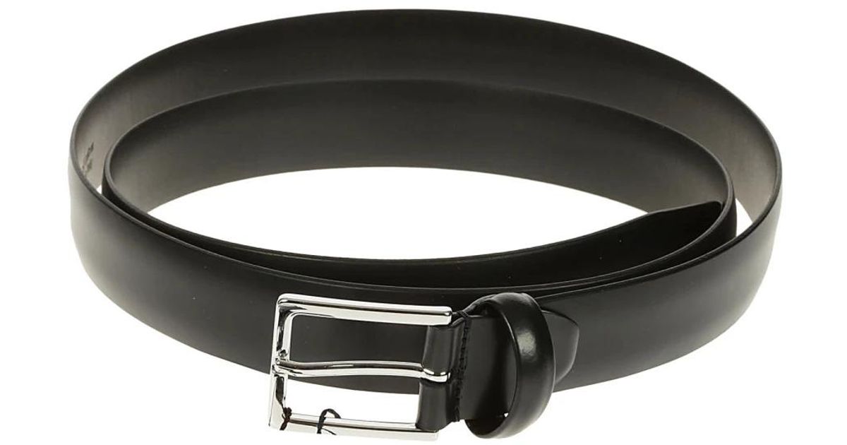 Ceinture Homme En Cuir PU Noir - Boucle Métal élégante, Ajustable 115cm - Parfait Pour Costume Ou Quotidien