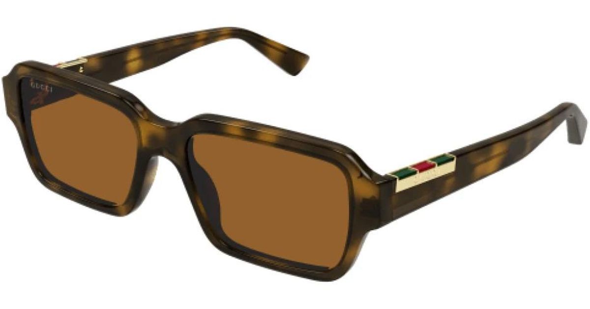 Gucci - Woman - Brown - Sunglasse