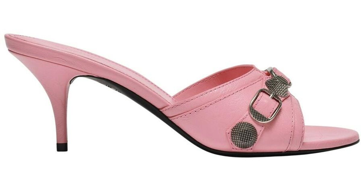 pink balenciaga sandals