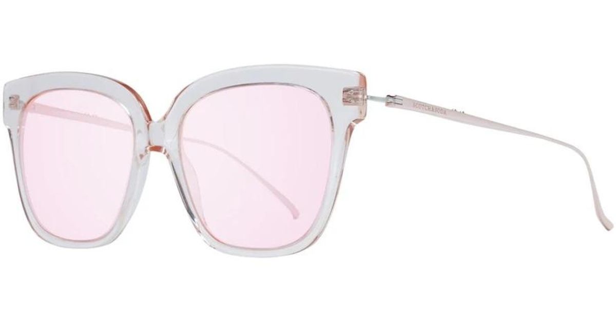 Scotch & Soda Gold Acetate Sunglasses main image 1