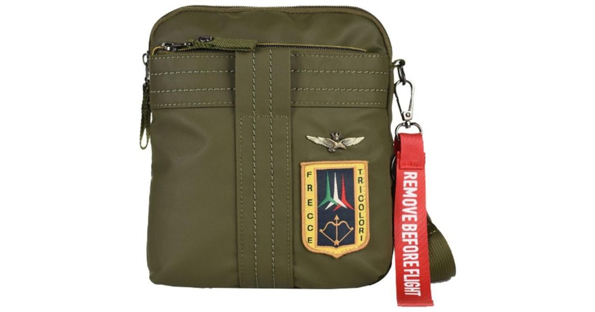 Borsello frecce tricolori Aeronautica Militare de hombre de color Verde |  Lyst