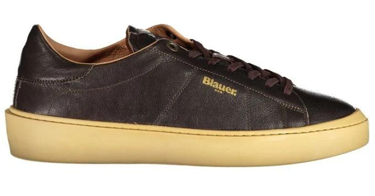 Blauer Blue Polyurethane Men Sneaker