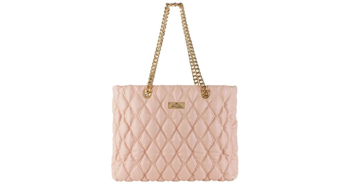 【関税・送料込み】ELISABETTA FRANCHI TOTES PINK TOTES Elisabetta Franchi Tote Bags in Pink | Lyst