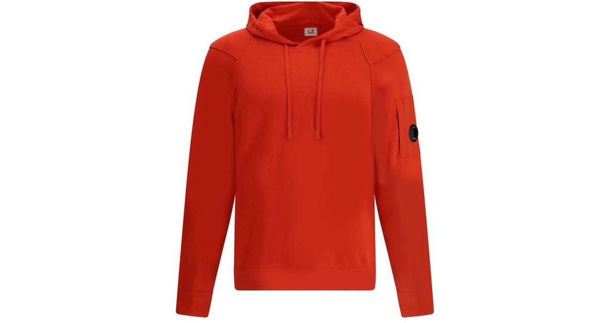 パーカー・フーディ C.P. COMPANY Men Hoodies 18CMSS024A 005086W547 Red C.P. Company C.P. COMPANY Men Hoodies 18CMSS024A 005086W547