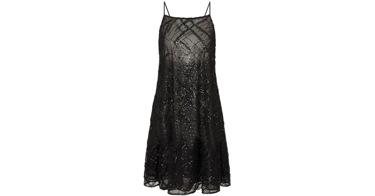 Emporio Armani Short Dresses in Black | Lyst UK