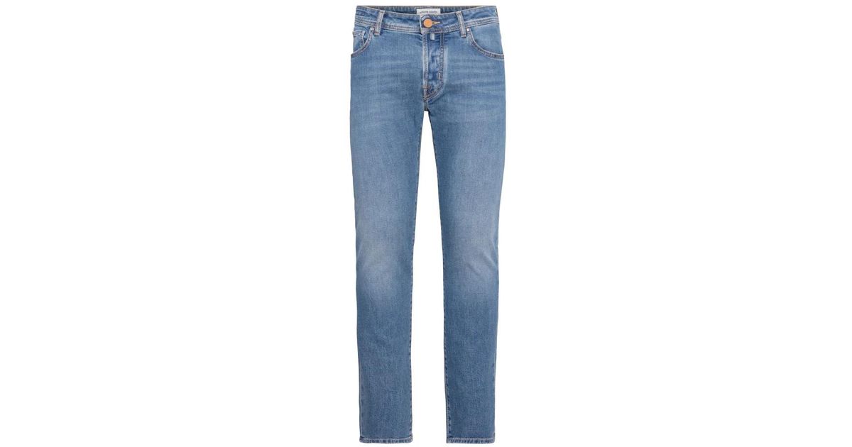 Jacob Cohen Blue Cotton Slim Fit Jeans main image 1