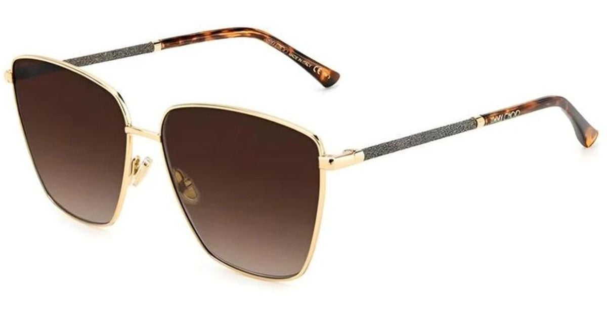 Jimmy Choo Black Injected Sunglasses