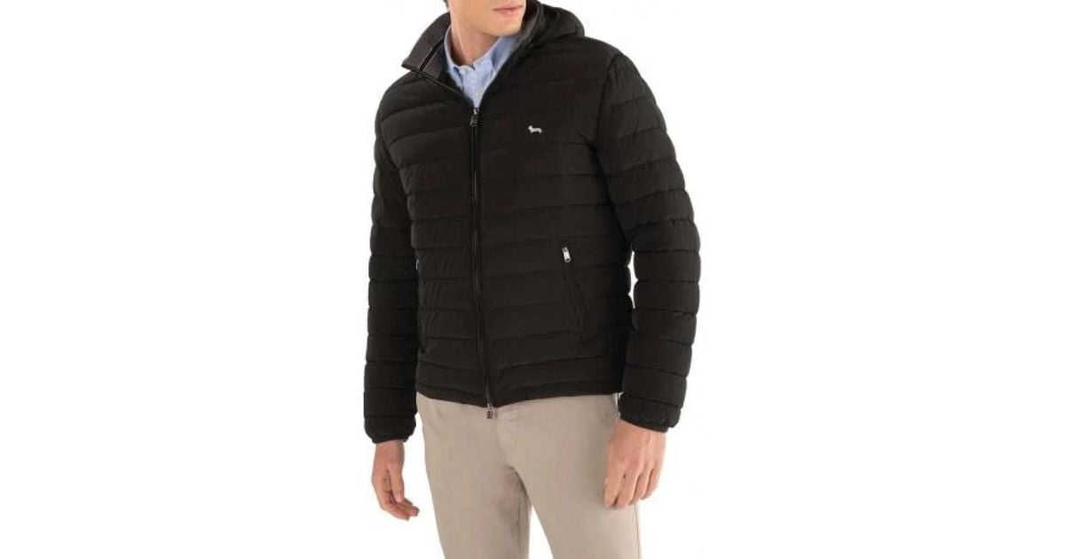 Light jackets Harmont & Blaine pour homme en coloris Noir Lyst