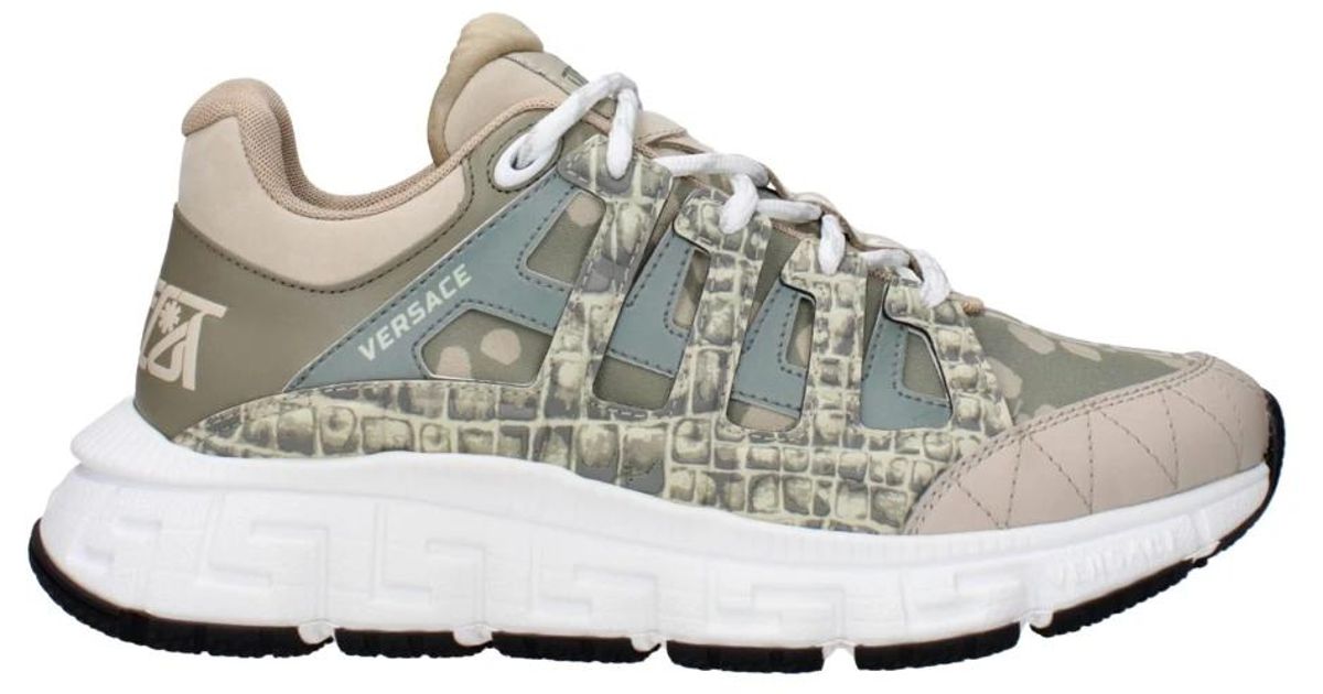 Versace Sneakers in Gray for Men | Lyst