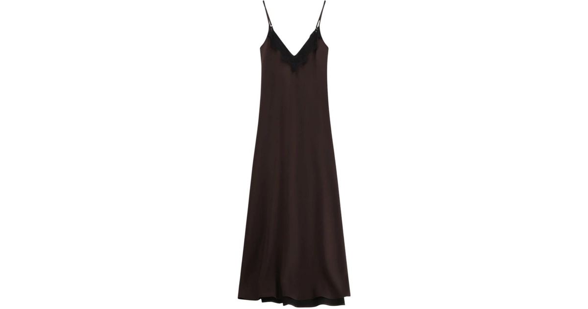 Imperial Midi Dresses in Brown | Lyst