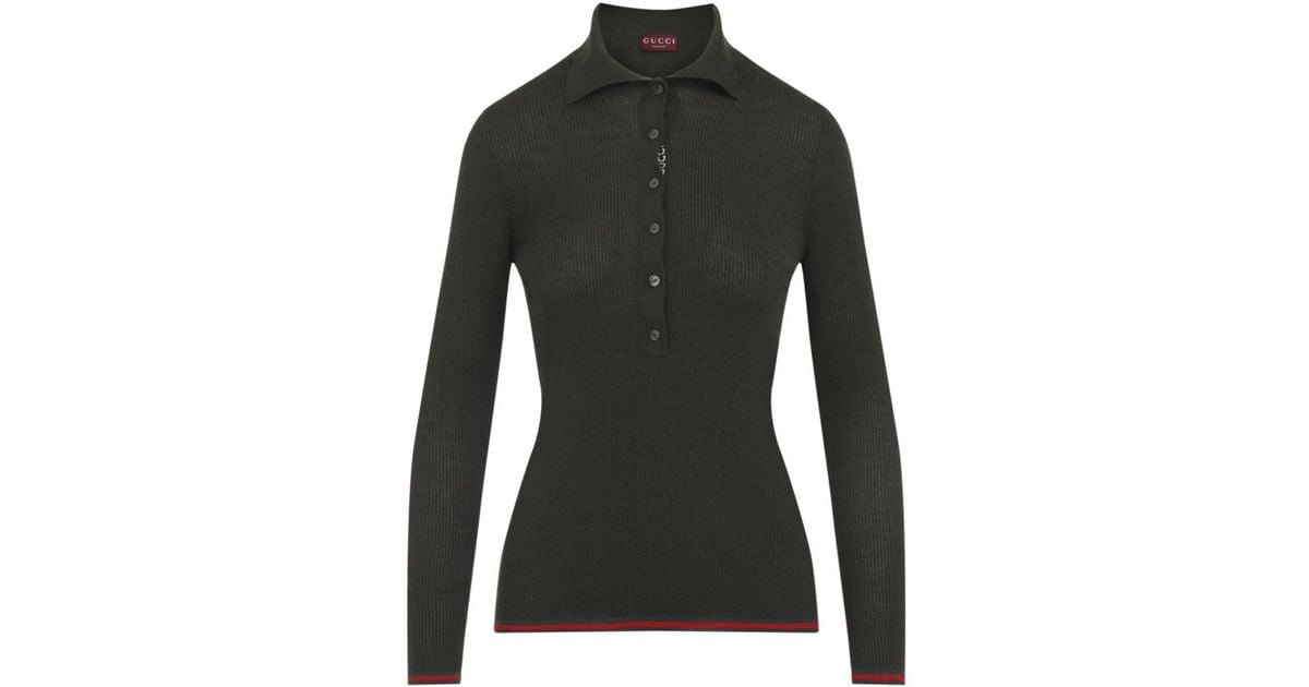 Gucci Polo Shirts in Black | Lyst UK