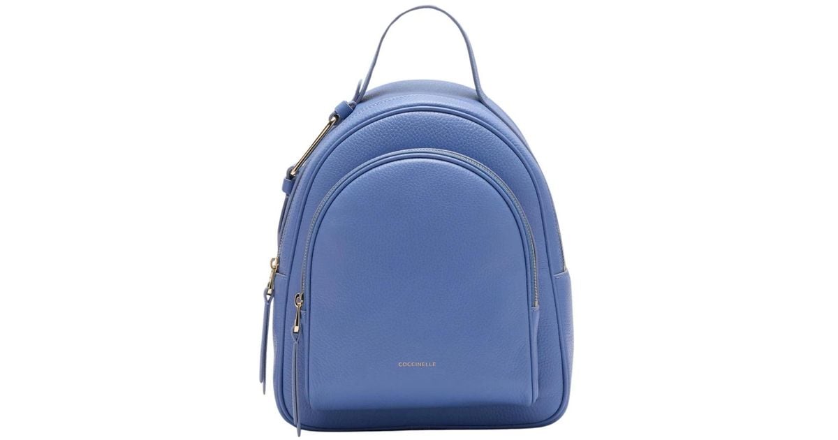 Coccinelle Backpacks in Blue Lyst UK