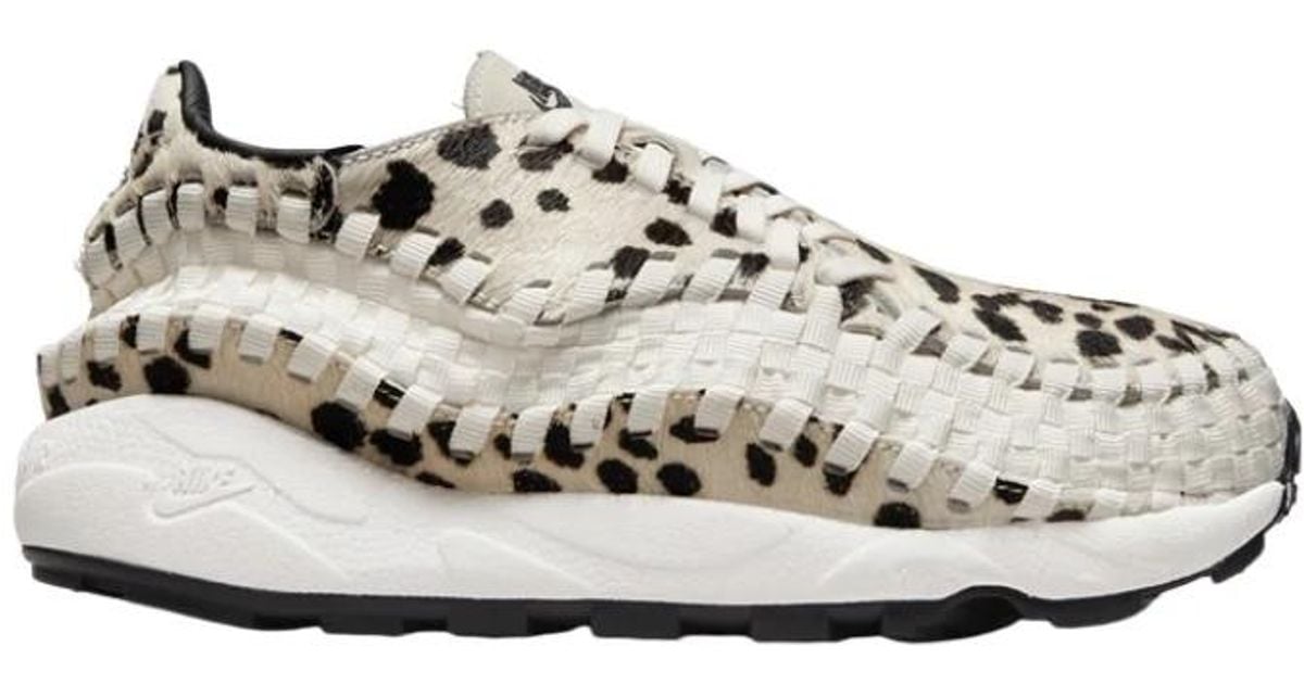 Air footscape sneakers intrecciate da Uomo di Nike in Bianco Lyst