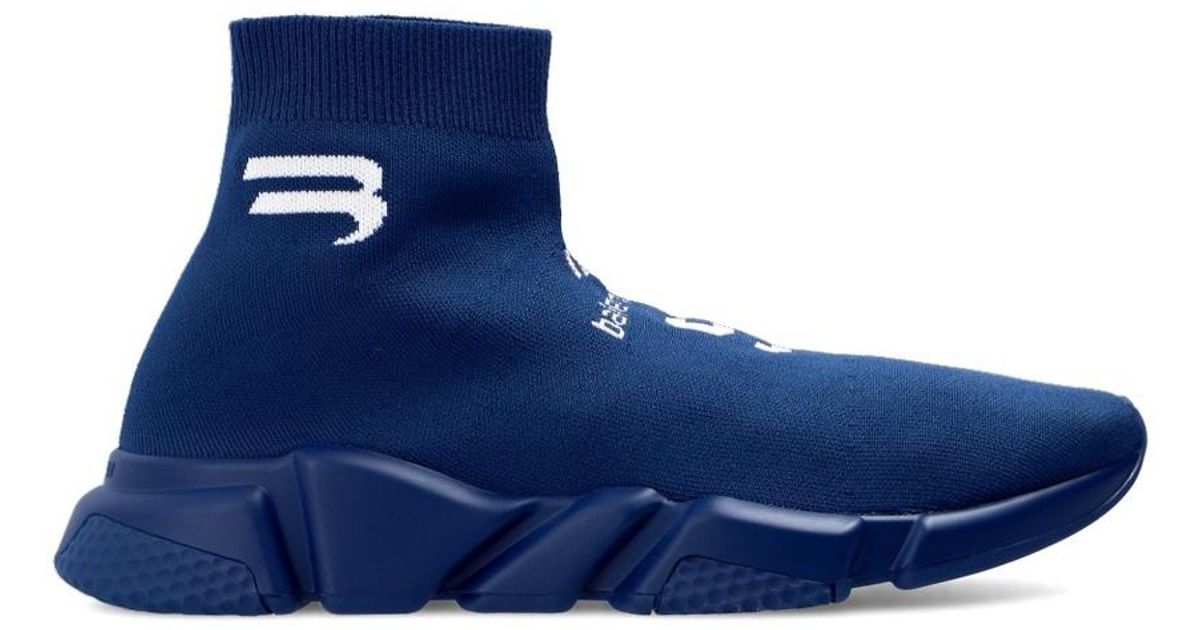 Balenciaga Speed Trainer Blauw | Derodeloper.com