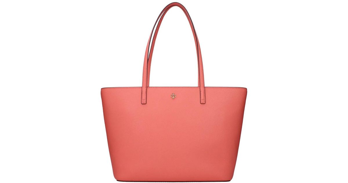Tory Burch Shopping Bags in Red | Lyst
